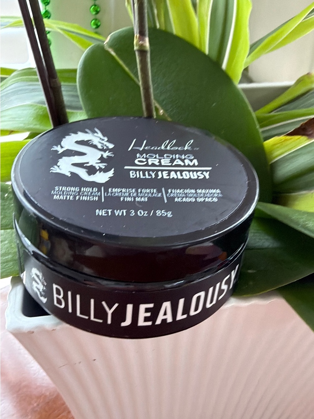Billy Jealousy Black Styling Molding Cream Jar